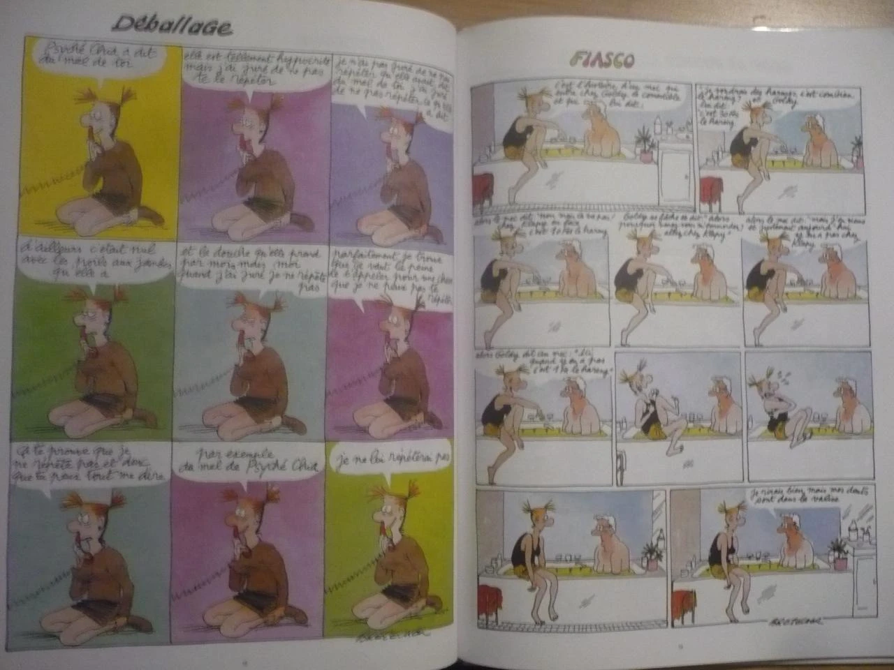 BD LES COMBATS D’AGRIPPINE de Claire BRETÉCHER  - Tome 3 - (2008) – photo 5